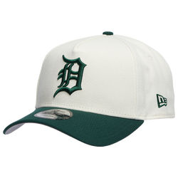 Adult - New Era Tigers 9Forty A-Frame Cap - Dark Green/White