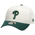 White/Dark Green