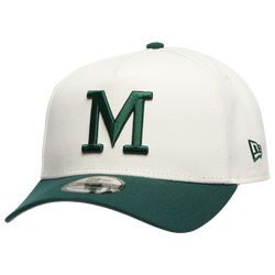 Adult - New Era Brewers 9Forty A-Frame Cap - White/Dark Green