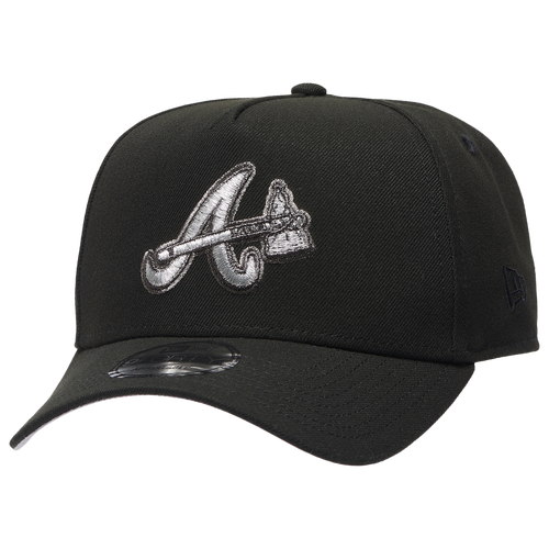 New Era Atlanta Braves  Braves 9forty Metallic A-frame Cap In Blue