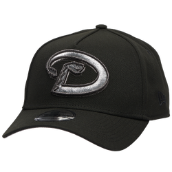Adult - New Era Diamondbacks 9Forty Metallic A-Frame Cap - Black/Black