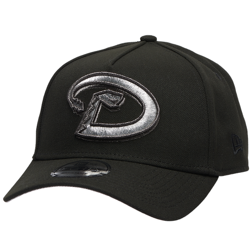 New Era Arizona Diamondbacks  Diamondbacks 9forty Metallic A-frame Cap In Black