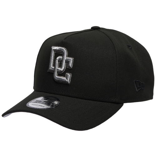 New Era Washington Nationals  Nationals 9forty Metallic A-frame Cap In Black