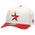 New Era Astros 9Forty A-Frame Cap - Adult White/Scarlet
