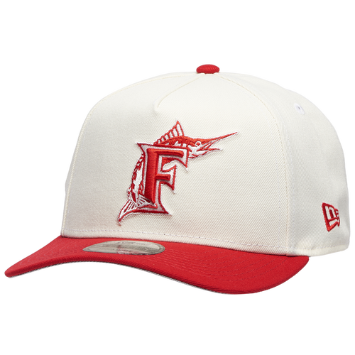 New Era Miami Marlins  Marlins 9forty A-frame Cap In Metallic