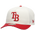 New Era Devil Rays 9Forty Cap - Adult Scarlet/White