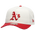New Era Athletics 9FORTY A-Frame Cap - Men's White/Scarlet