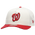 New Era Nationals 9Forty A-Frame Cap - Adult White/Scarlet