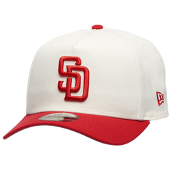 Adult - New Era Padres 9Forty A-Frame Cap - White/Scarlet