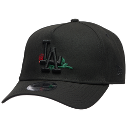 Adult - New Era Dodgers 9Forty Rose A-Frame Cap - Black/Black