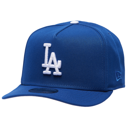 MENS - New Era Dodgers 40th Curved 9FIFTY A-Frame Cap - Light Royal/White