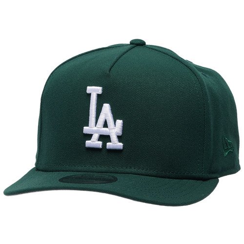 MENS - New Era Dodgers '24 WS Curved 9FIFTY A-Frame Cap - Dark Green/White