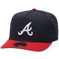 New Era Braves 00 ASG Curved 9FIFTY A-Frame Cap - New Era Navy/Red