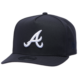 Men's - New Era Braves '21 WS Curved 9FIFTY A-Frame Cap - Navy/White