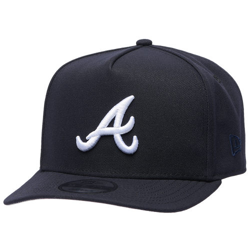  - New Era Braves '21 WS Curved 9FIFTY A-Frame Cap - Navy/White