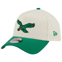 Men's - New Era Eagles 9FORTY A-Frame 2025 Upside Down Cap - Green/Chrome