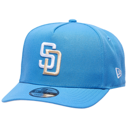 Men's - New Era Padres 950AF Curve 50th Anniversary Cap - Carolina/Carolina