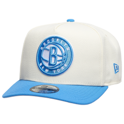 Men's - New Era Nets 950AF Curve Chrome Cap - Tan/Carolina