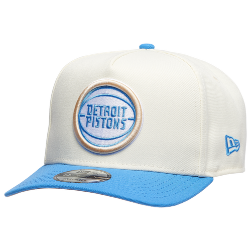 MENS - New Era Pistons 950AF Curve Chrome cap - Tan/Carolina