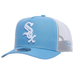 Men's - New Era White Soxs 950AF Curve 125th Aniv Sky Cap - Tan/Blue