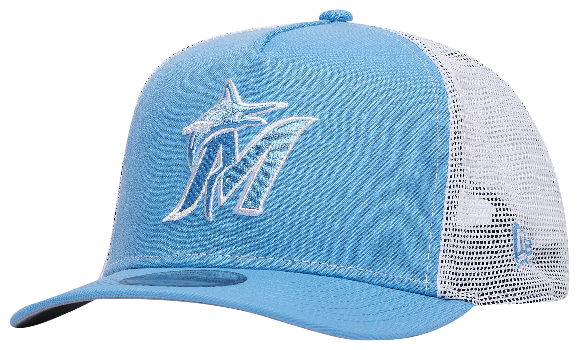 New Era Marlins 950AF Curve 25th Aniv Sky Cap | Foot Locker