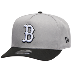 Men's - New Era Red Soxs 950AF Curve Cap - Gray/Black