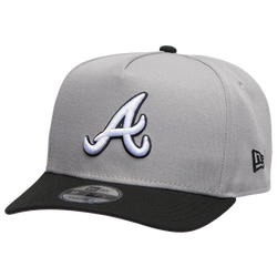 Men's - New Era Braves 950AF Curve 30th Anniversary Cap - Gray/Black