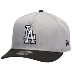 Men's - New Era Dodgers 950AF Curve 40th Anniversary  Cap - Gray/Black