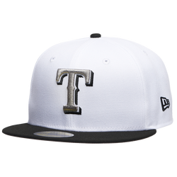 Men's - New Era Rangers 5950 '23 WS Champs Cap - White/Black