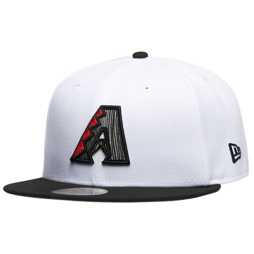 MENS - New Era Diamondbacks 5950 25th Anniversary Cap - White/Black