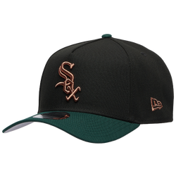 Men's - New Era White Sox 9FORTY A-Frame Metallic Cap - Green/Black