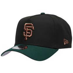 Men's - New Era Giants 9FORTY A-Frame Metallic Cap - Green/Black