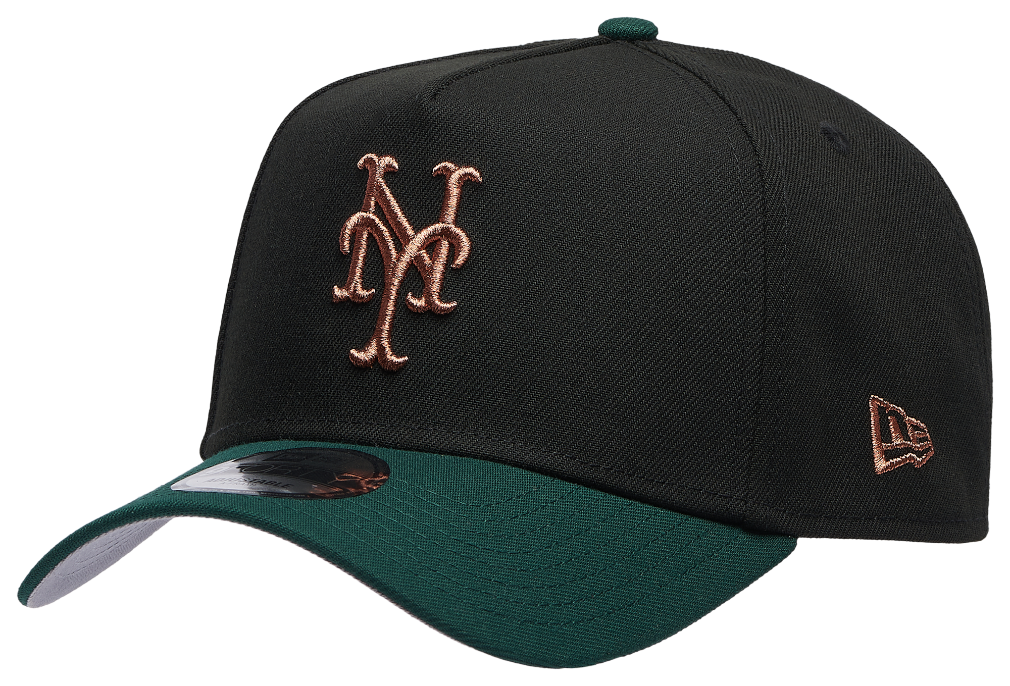 New Era Mets 9FORTY A-Frame Metallic Cap - Men's