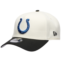 Men's - New Era Colts 9FORTY A-Frame Cap - White/Black