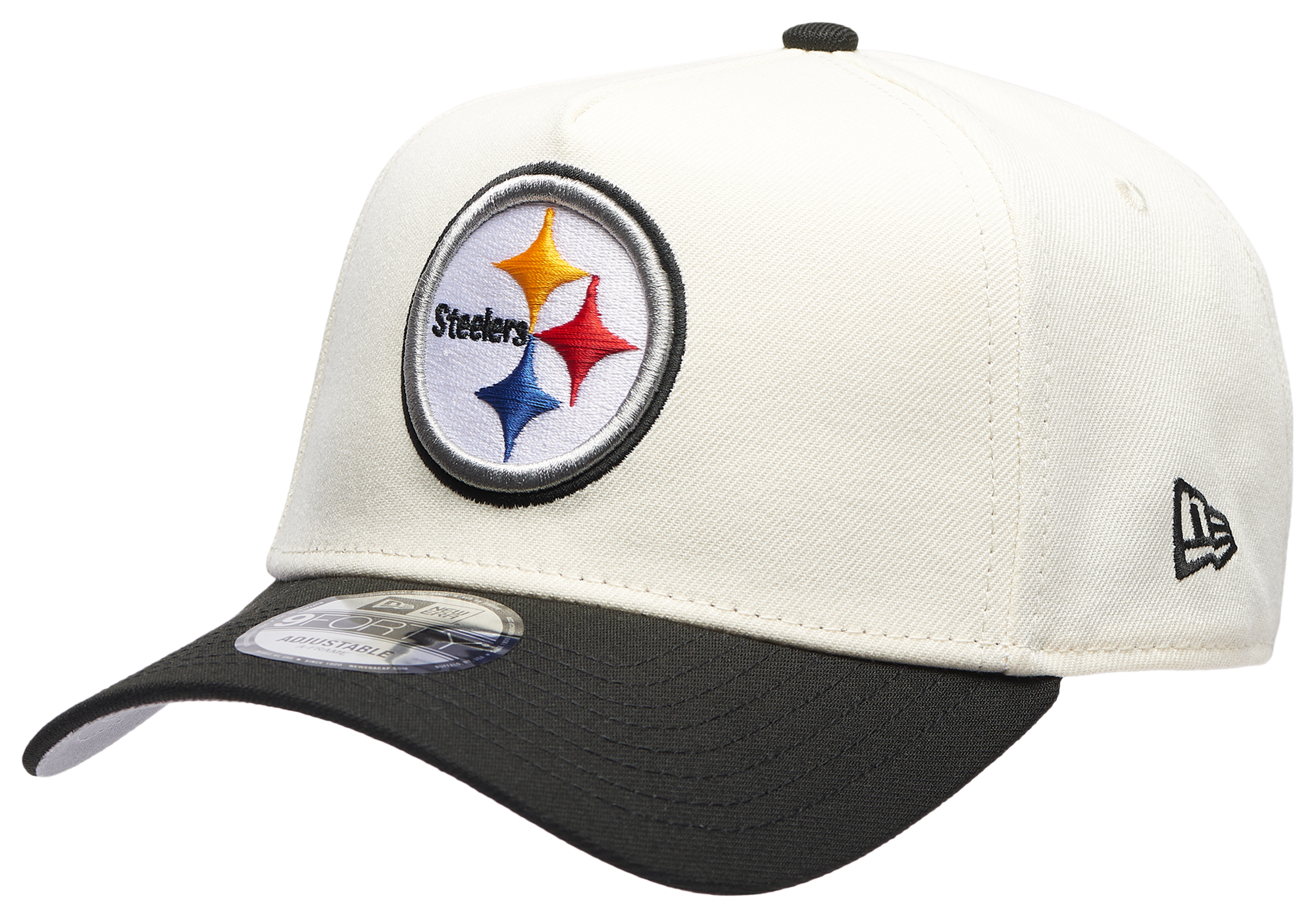 New Era Steelers 9FORTY A-Frame Cap - Men's