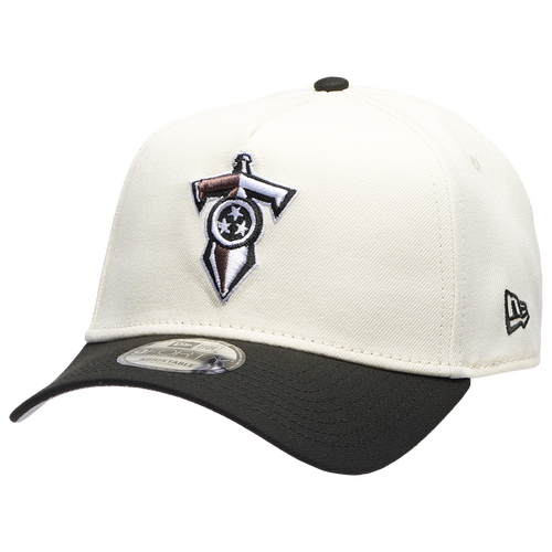 New Era Mens Tennessee Titans Titans 9FORTY A-Frame Cap - - White / Black
