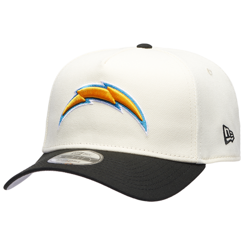 New Era Mens Los Angeles Chargers Chargers 9FORTY A-Frame Cap - - White / Black