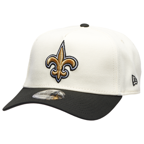 New Era Mens New Orleans Saints Saints 9FORTY A-Frame Cap - - White / Black