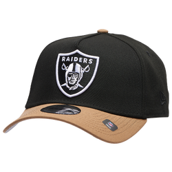 Men's - New Era Raiders 9FORTY A-Frame Cap - Tan/Black