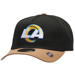 Men's - New Era Rams 9FORTY A-Frame Cap - Tan/Black