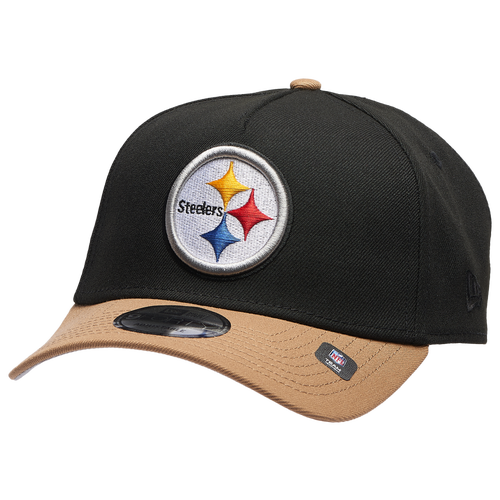 New Era Mens Pittsburgh Steelers  Steelers 9forty A-frame Cap In Black
