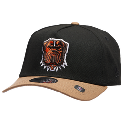 Men's - New Era Browns 9FORTY A-Frame Cap - Black/Tan