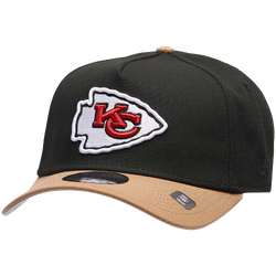 Men's - New Era Chiefs 9FORTY A-Frame Cap - Tan/Black