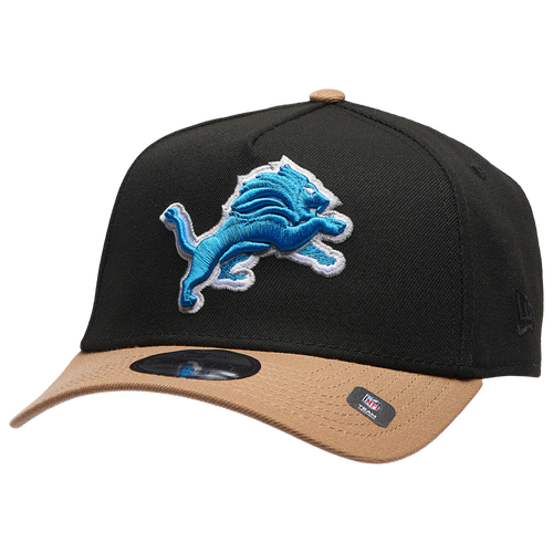 New Era Mens Detroit Lions  Lions 9forty A-frame Cap In Black