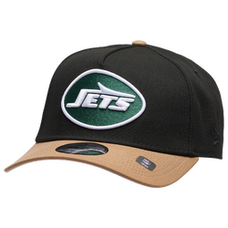 Men's - New Era Jets 9FORTY A-Frame Cap - Black/Tan
