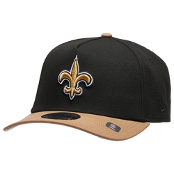 Men's - New Era Saints 9FORTY A-Frame Cap - Black/Tan