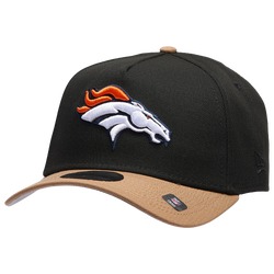 Men's - New Era Broncos 9FORTY A-Frame Cap - Black/Tan