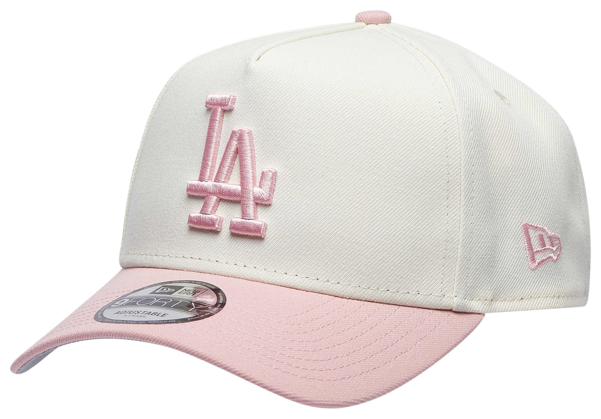 NEW ERA 9FORTY ピンク LAロゴキャップ New Era Dodgers 9FORTY A-Frame Cap - Adult | Champs Sports