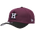 New Era Astros 9FORTY A-Frame Cap - Adult Black/Plum