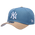 New Era Yankees 9FORTY A-Frame Cap - Adult Faded Blue/Caramel